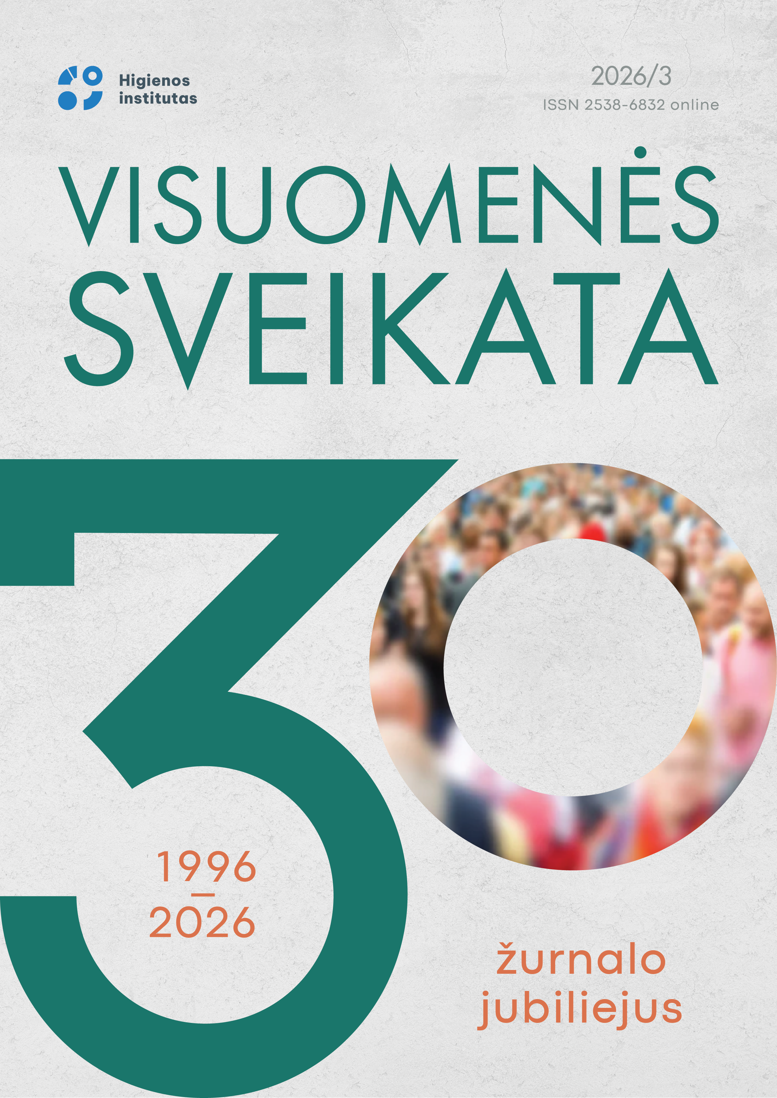 					View Vol. 114 No. 3 (2026): Visuomenės sveikata
				